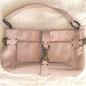 Authentic Kooba Pink Leather Handbag Purse